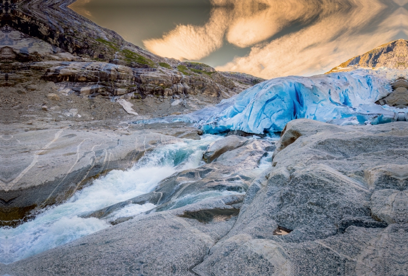 Sehnsucht Norwegen - Der Nigardsbreen ist nur einer der unzähligen Gletscher