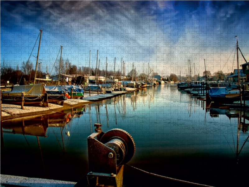 Ein Bild aus dem Kalender Friesland - verzauberte Landschaft an der Nordsee / UK-Version