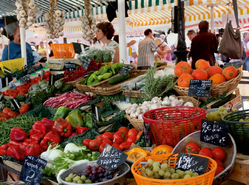 Nizza auf dem Markt