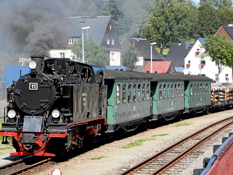 Ein Motiv aus dem Kalender Dampfbahnromantik - Dampfbahnen auf schmaler Spur