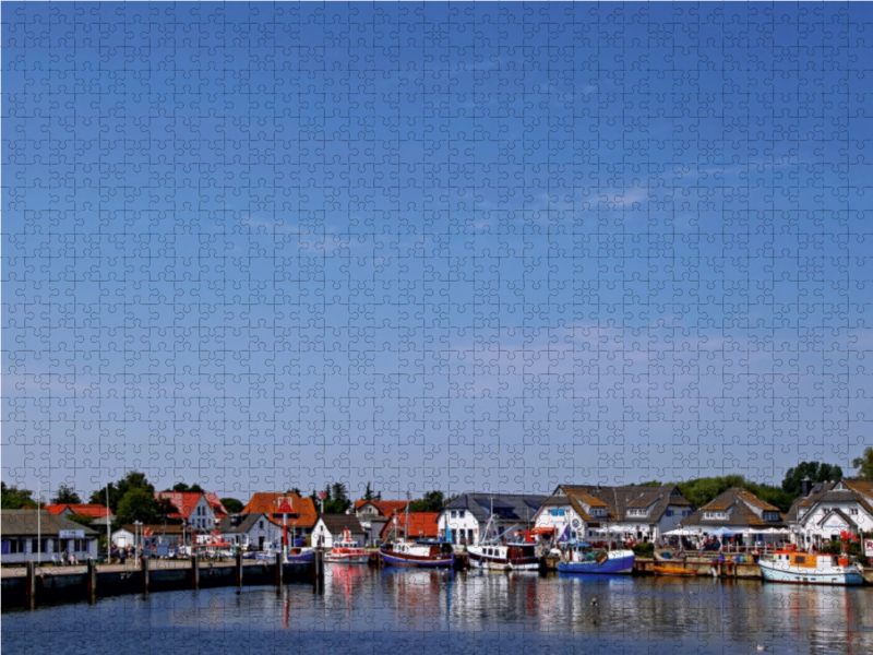 Hafen von Hiddensee