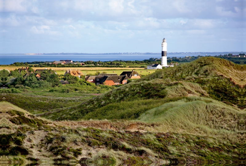 Blick von der 'Uwe Düne' nach Kampen