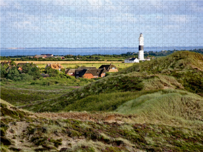 Blick von der 'Uwe Düne' nach Kampen