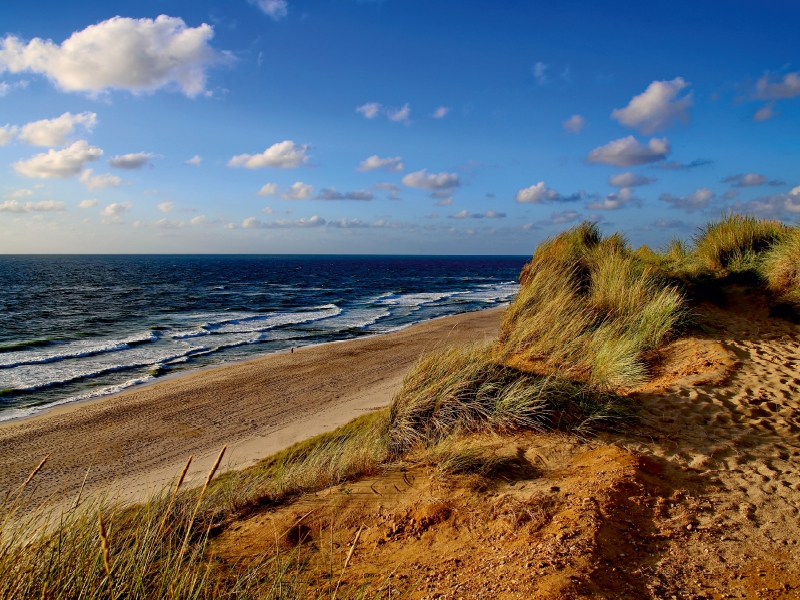 Blick von der 'Uwe Düne' nach Kampen