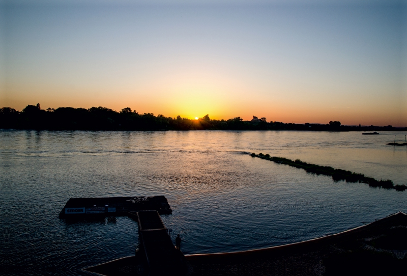 Sonnenuntergang im Kölner Süden