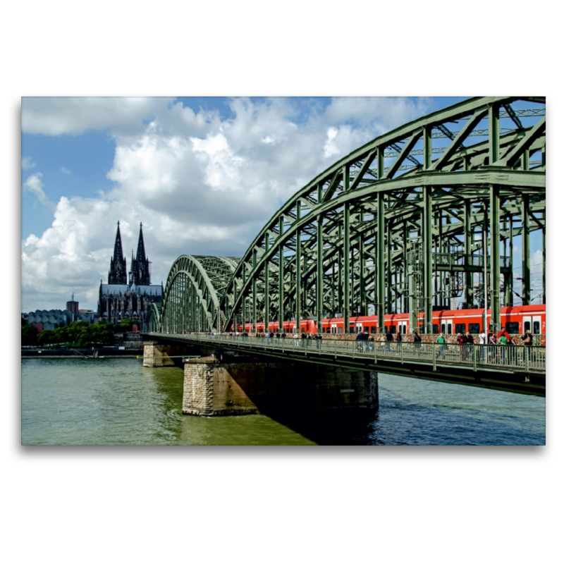 Hohenzollernbrücke und Dom