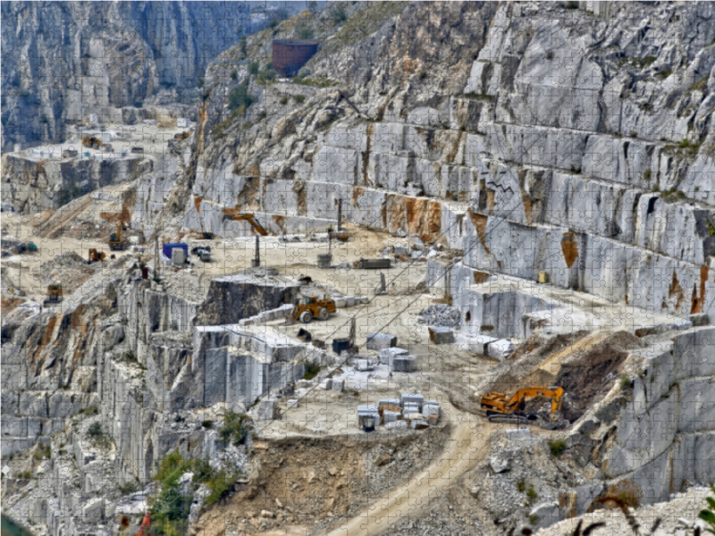 Carrara Abbauterrasse