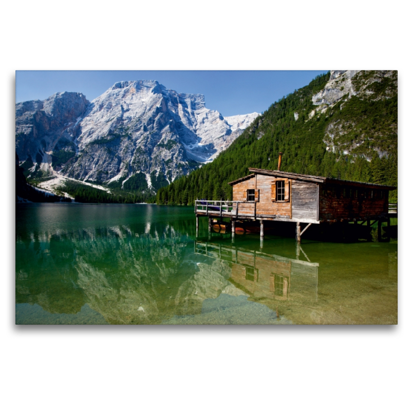 Fischerhütte am Pragser Wildsee