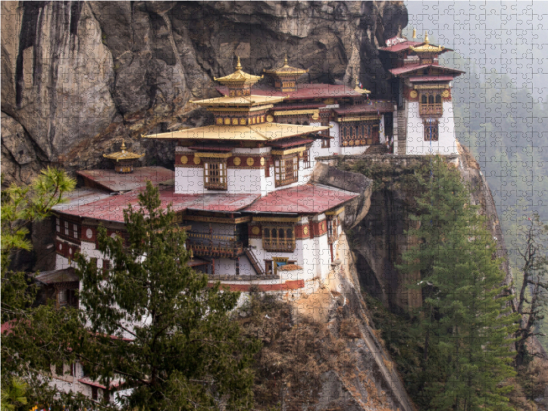 Taktsang oder Tigernest in Paro