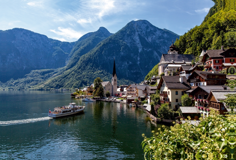 Schiffahrt auf dem Hallstätter See