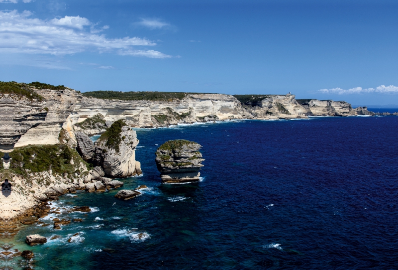 Steilküste bei Bonifacio