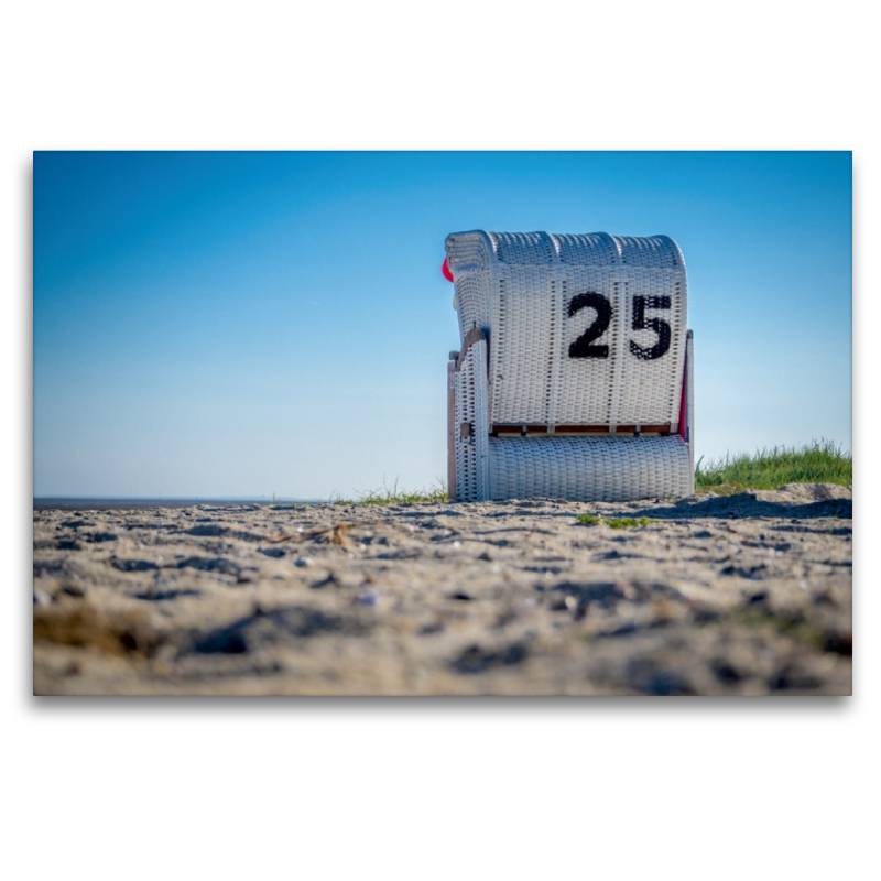 Strandkorb in Hooksiel im Landkreis Friesland