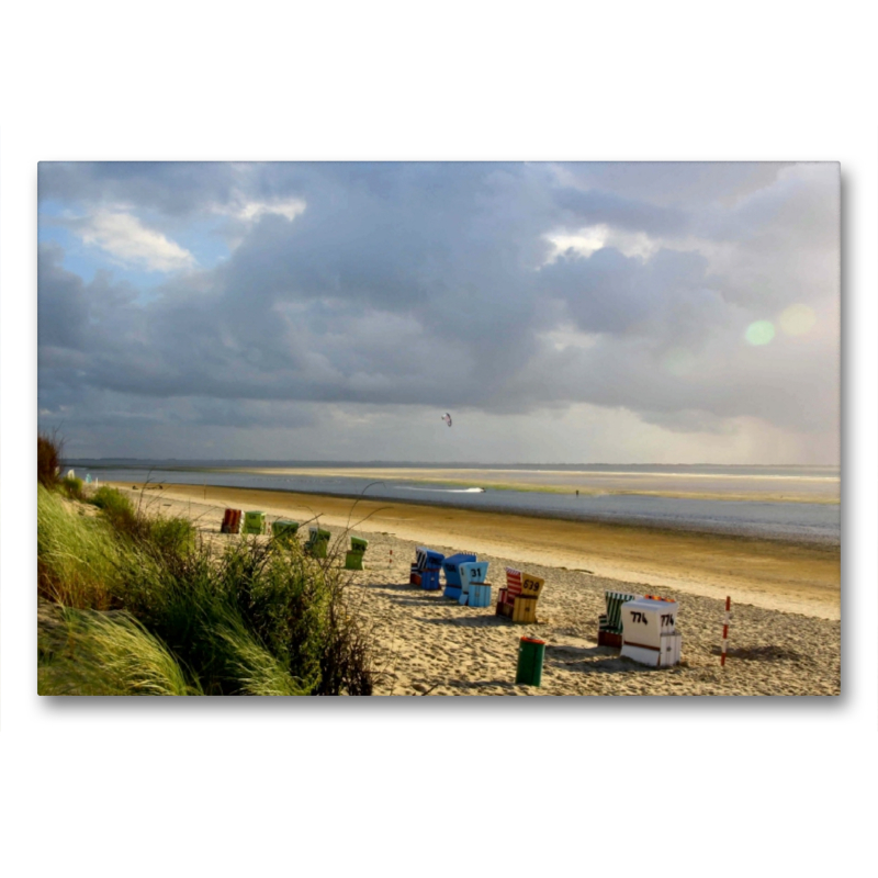 Kitestrand auf Langeoog