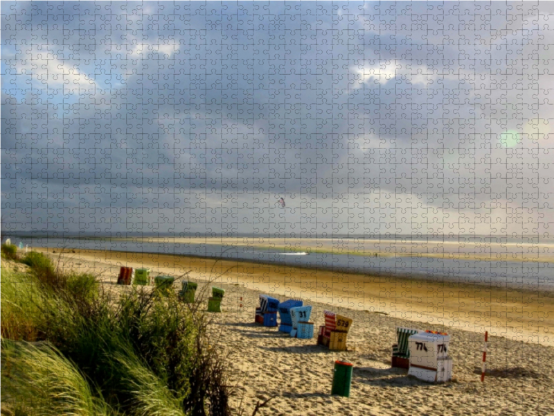 Kitestrand auf Langeoog