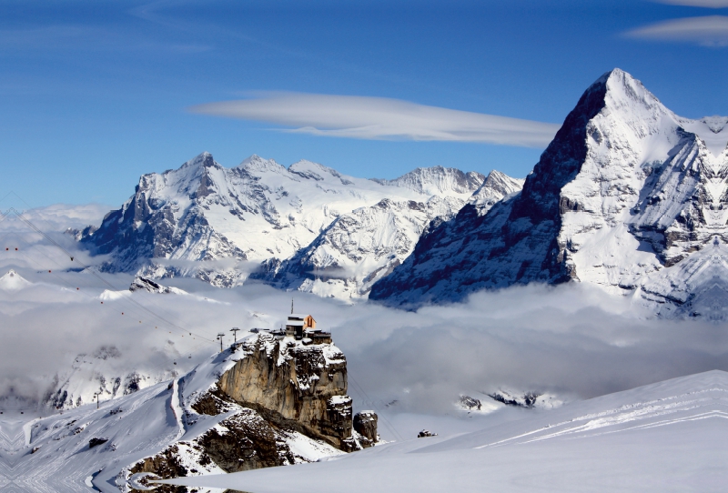 Ein Motiv aus dem Kalender Eiger, Mönch und Jungfrau 2017