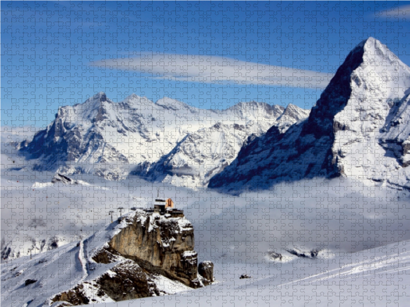 Ein Motiv aus dem Kalender Eiger, Mönch und Jungfrau 2017