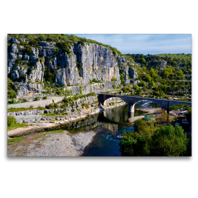 Brücke in Balazuc, Ardèche