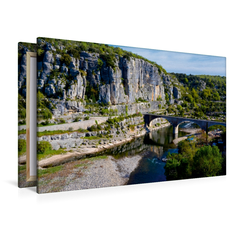 Brücke in Balazuc, Ardèche