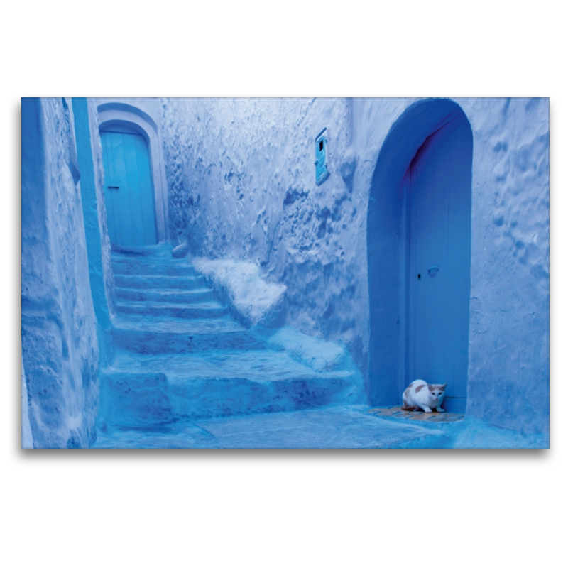 Hinterhof in Chefchaouen