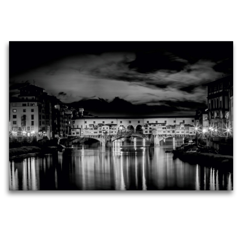 FLORENZ Ponte Vecchio bei Sonnenuntergang