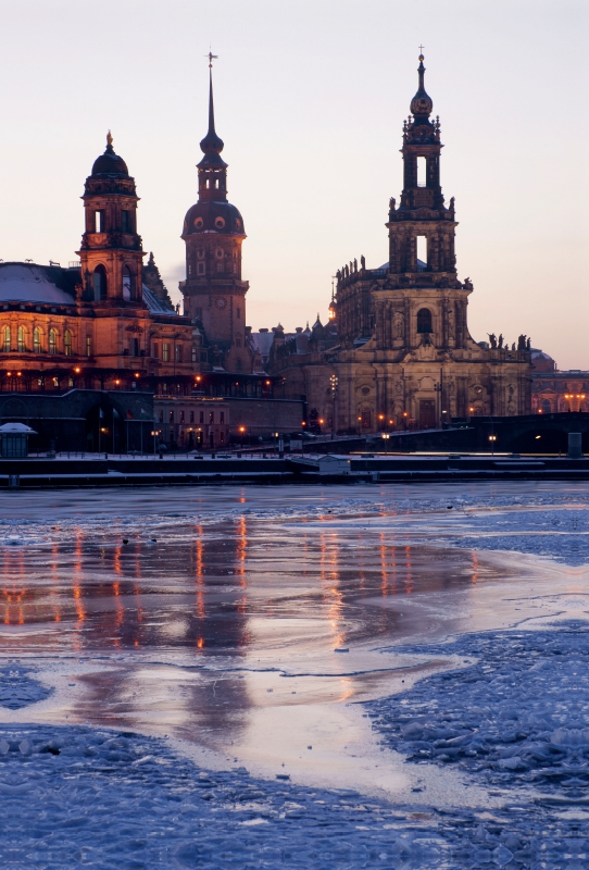 Dresden im Winter