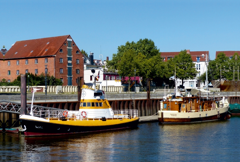 Blick in den Museumshaven