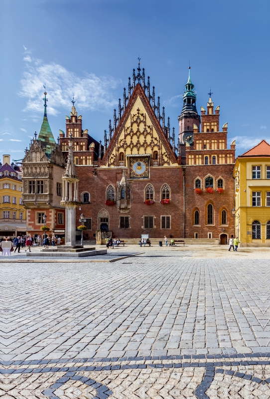 BRESLAU Großer Ring und Altes Rathaus