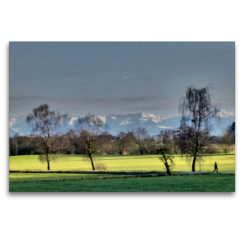 Markdorf, Blick auf die Alpen