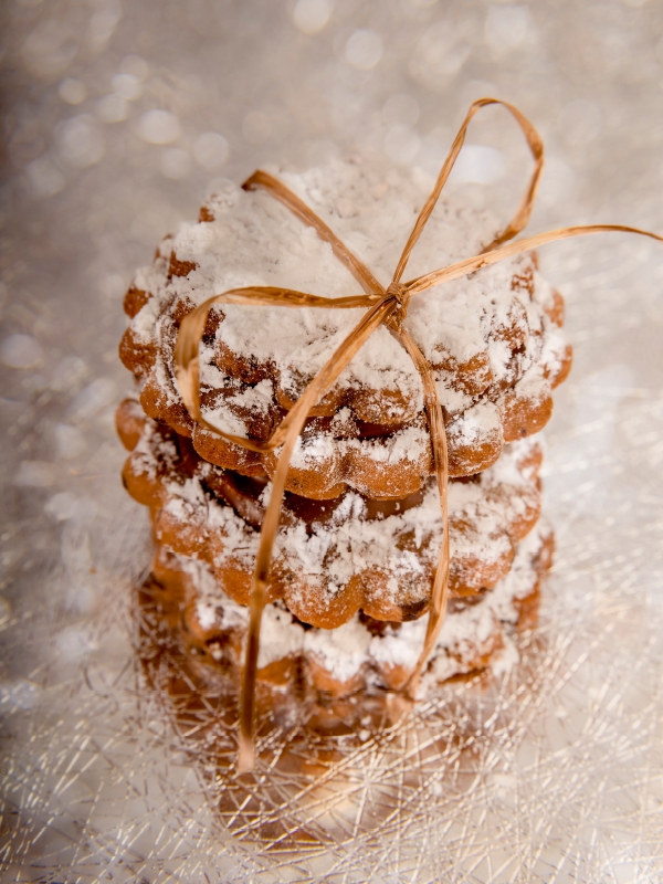 Weihnachtliches Buttergebäck