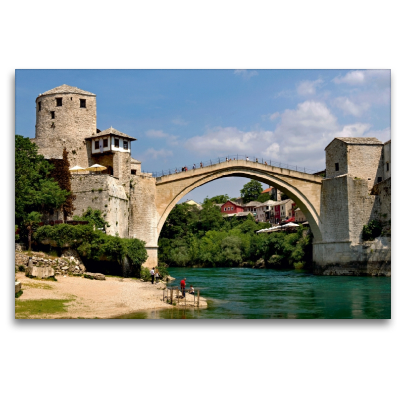 Stari most, die historische Brücke von Mostar, Herzegowina