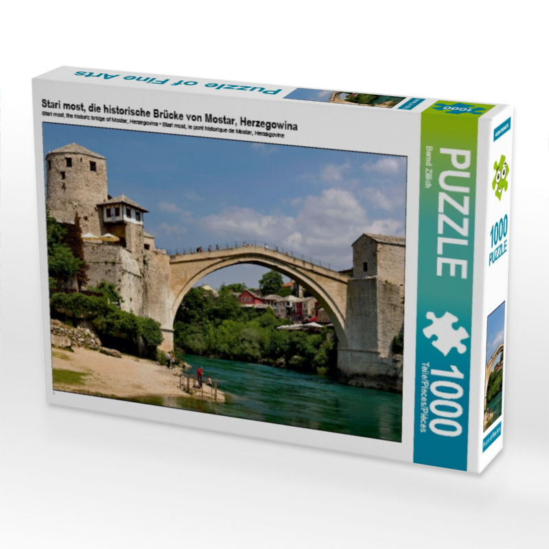 Stari most, die historische Brücke von Mostar, Herzegowina