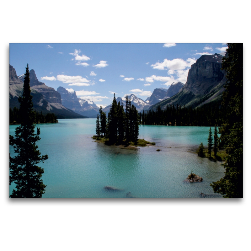 Spirit Island im Maligne Lake, Jasper N.P.