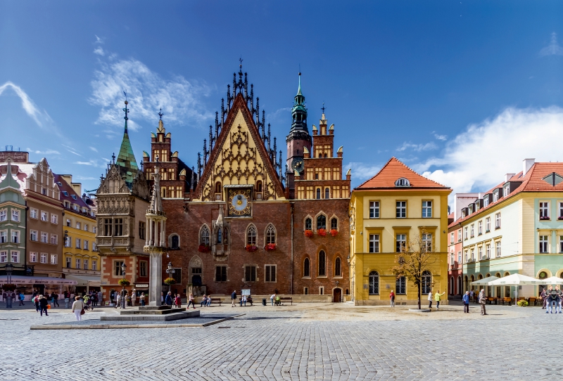 BRESLAU Großer Ring, Altes Rathaus