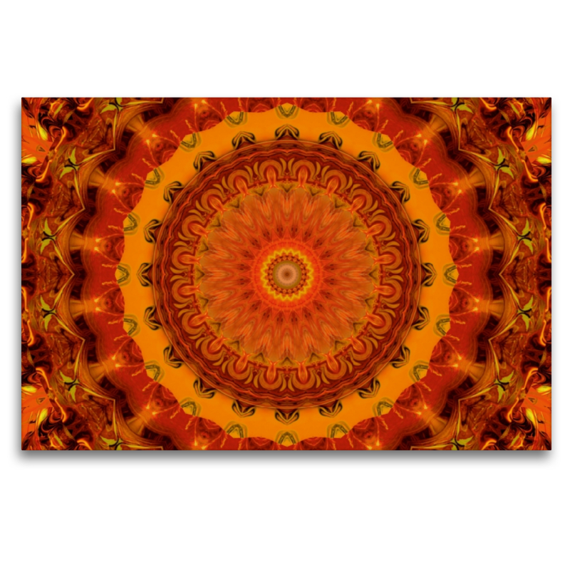 Mandala Buddhas Gold