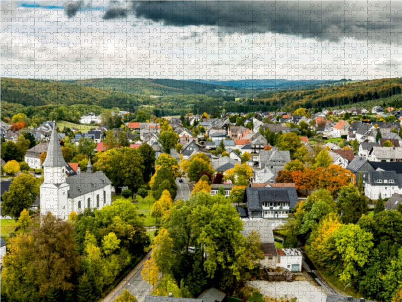 Herbstlicher Ortskern Brilon-Scharfenberg