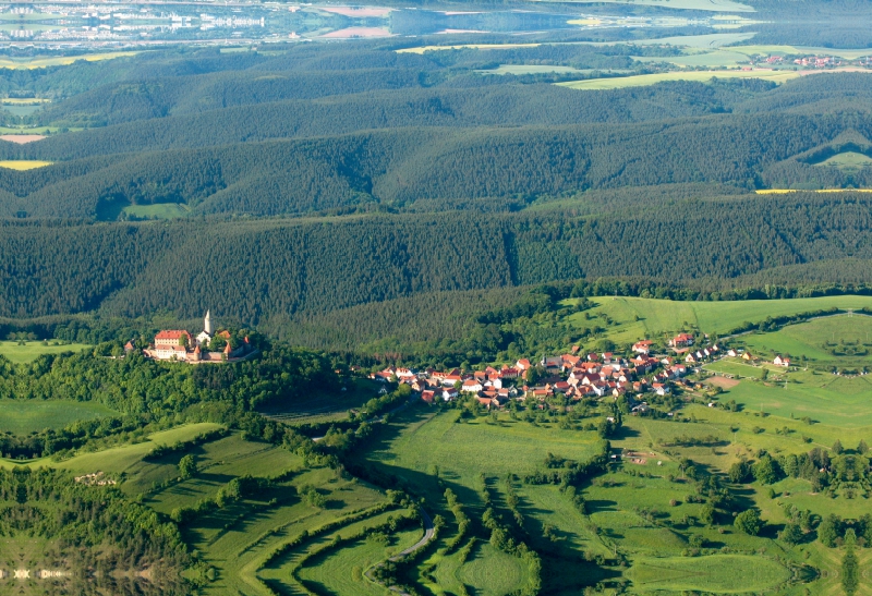 Die Leuchtenburg bei Kahla