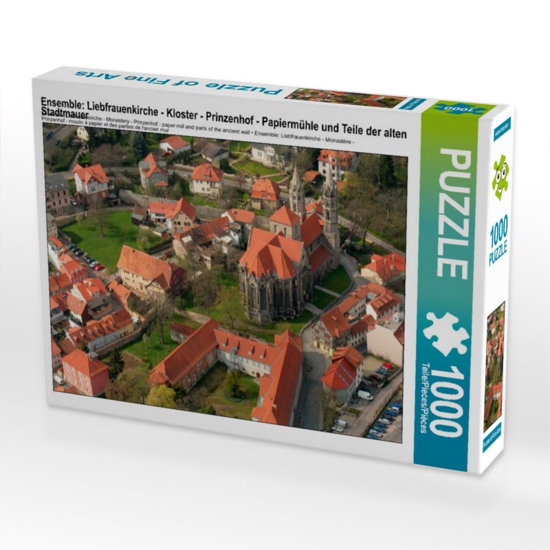 Ensemble: Liebfrauenkirche - Kloster - Prinzenhof - Papiermühle und Teile der alten Stadtmauer