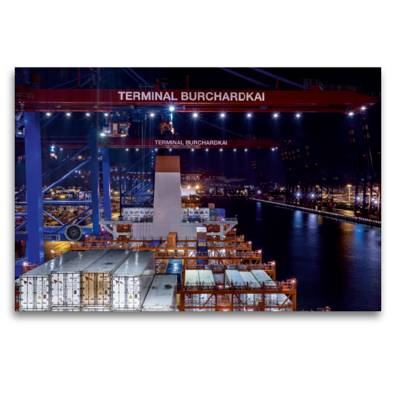 Container-Terminal Burchardkai von der Cap San Nikolas