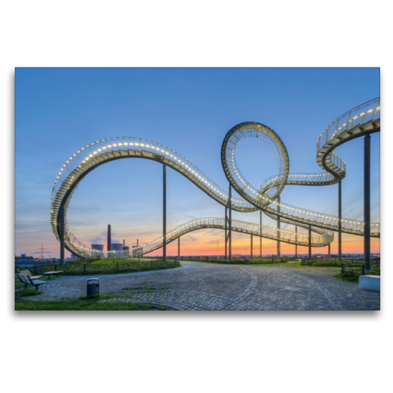 Skulptur Tiger and Turtle in Duisburg