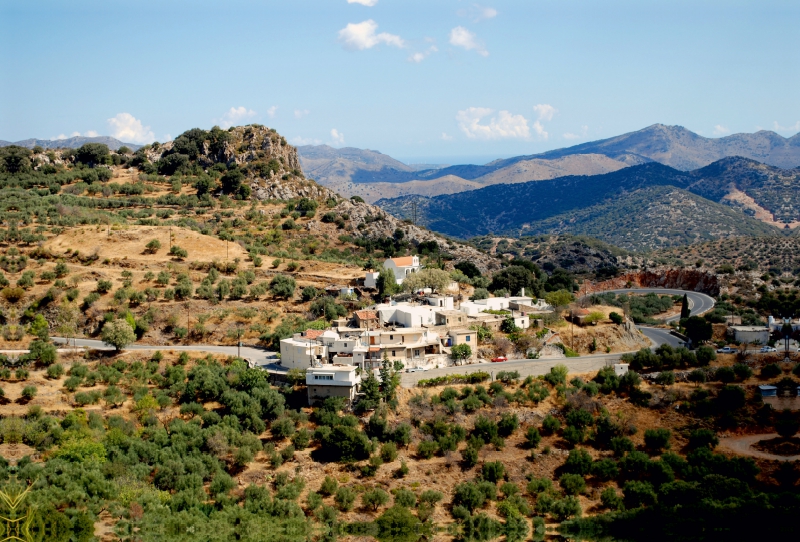 Berglandschaft in Ost-Kreta