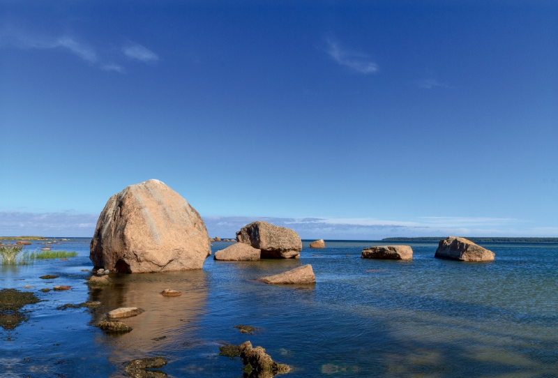 Estland - Findlinge im Lahemma Nationalpark