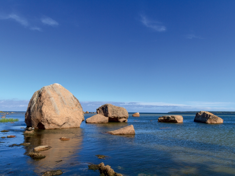 Estland - Findlinge im Lahemma Nationalpark