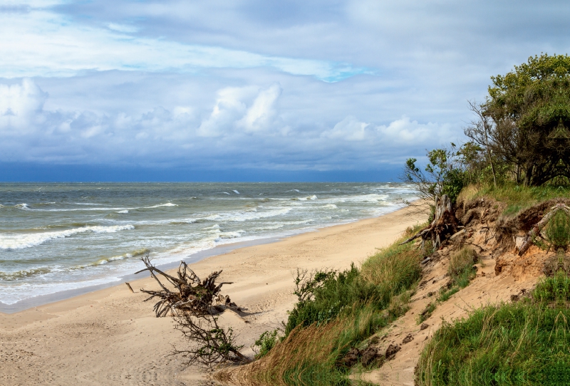 Lettland - Steilufer an der Ostsee