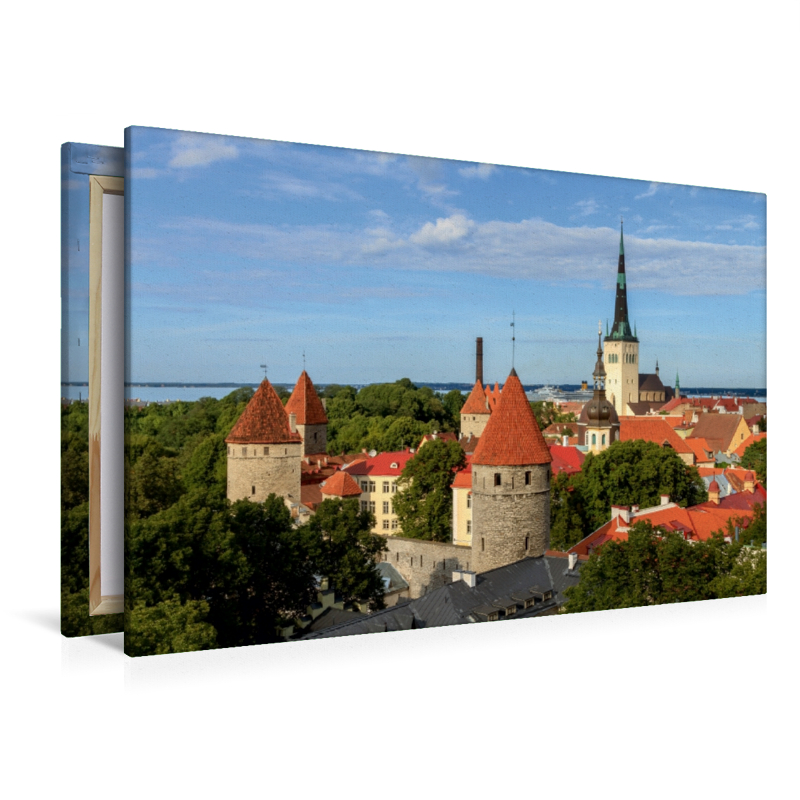 Estland - Blick über Tallinn