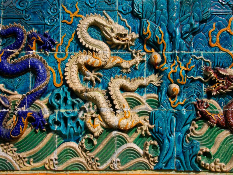 Drache-Muster, Singapur