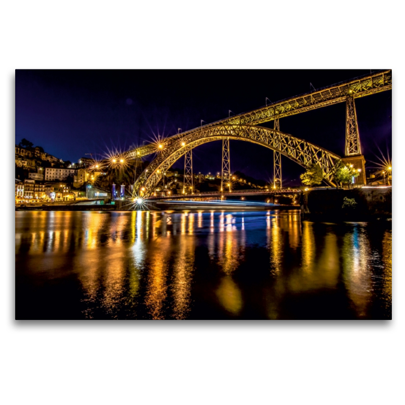 Die Brücke Dom Luís I in Porto über den Douro