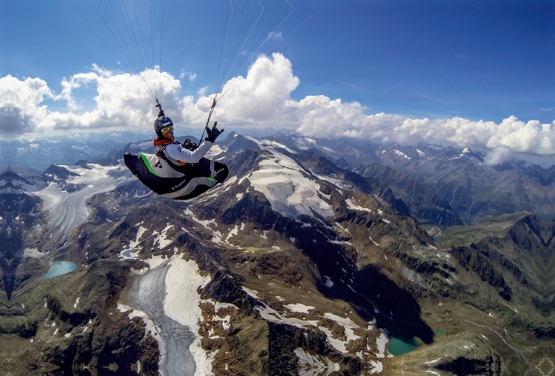 Paragliding - die Faszination des Fliegens