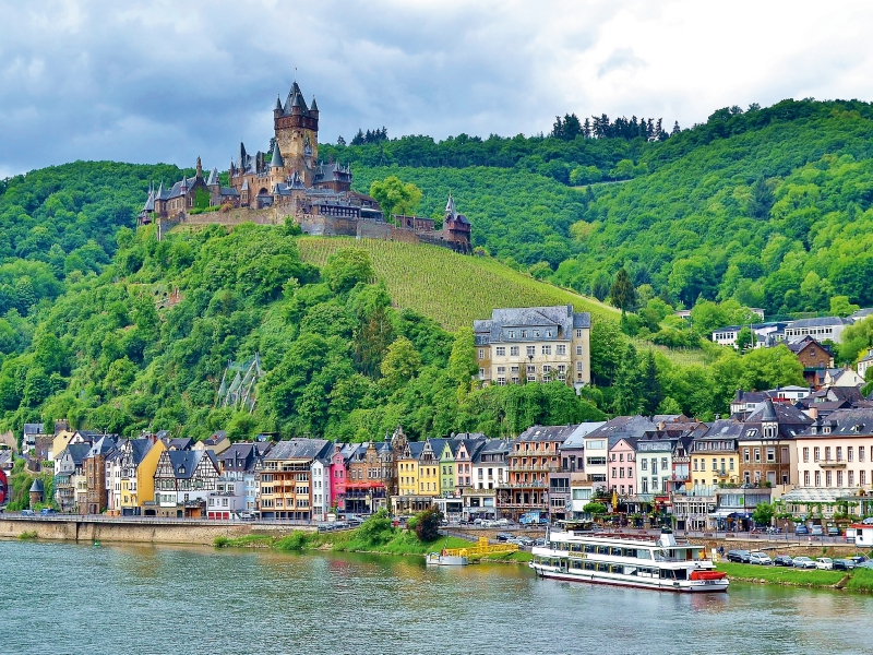 Burg Cochem an der Mosel