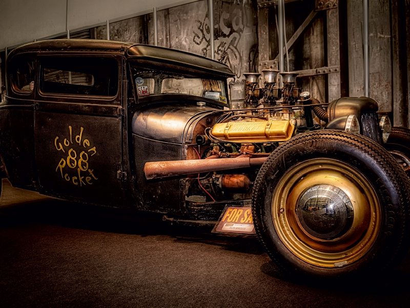 Ein Motiv aus dem Kalender Außergewöhnliche Autos - Hot Rods