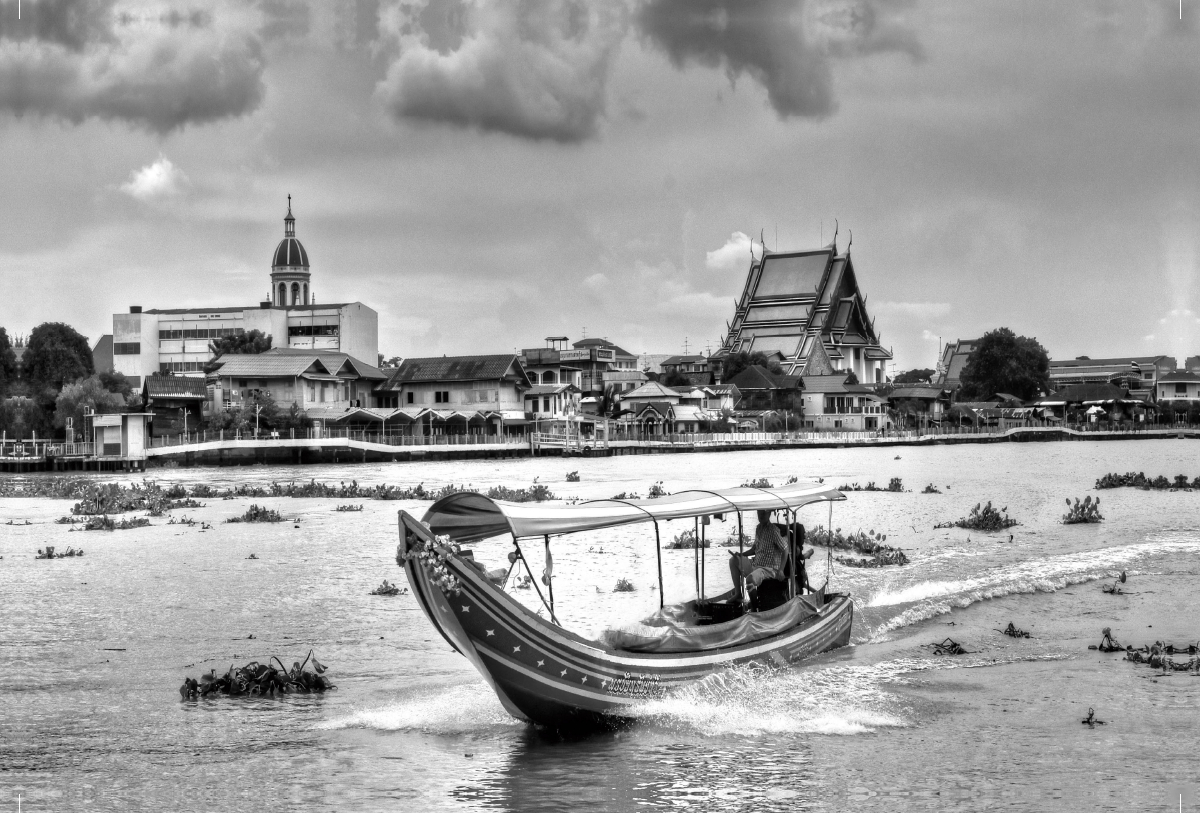 Longtail Boot, Chao Praya Fluss